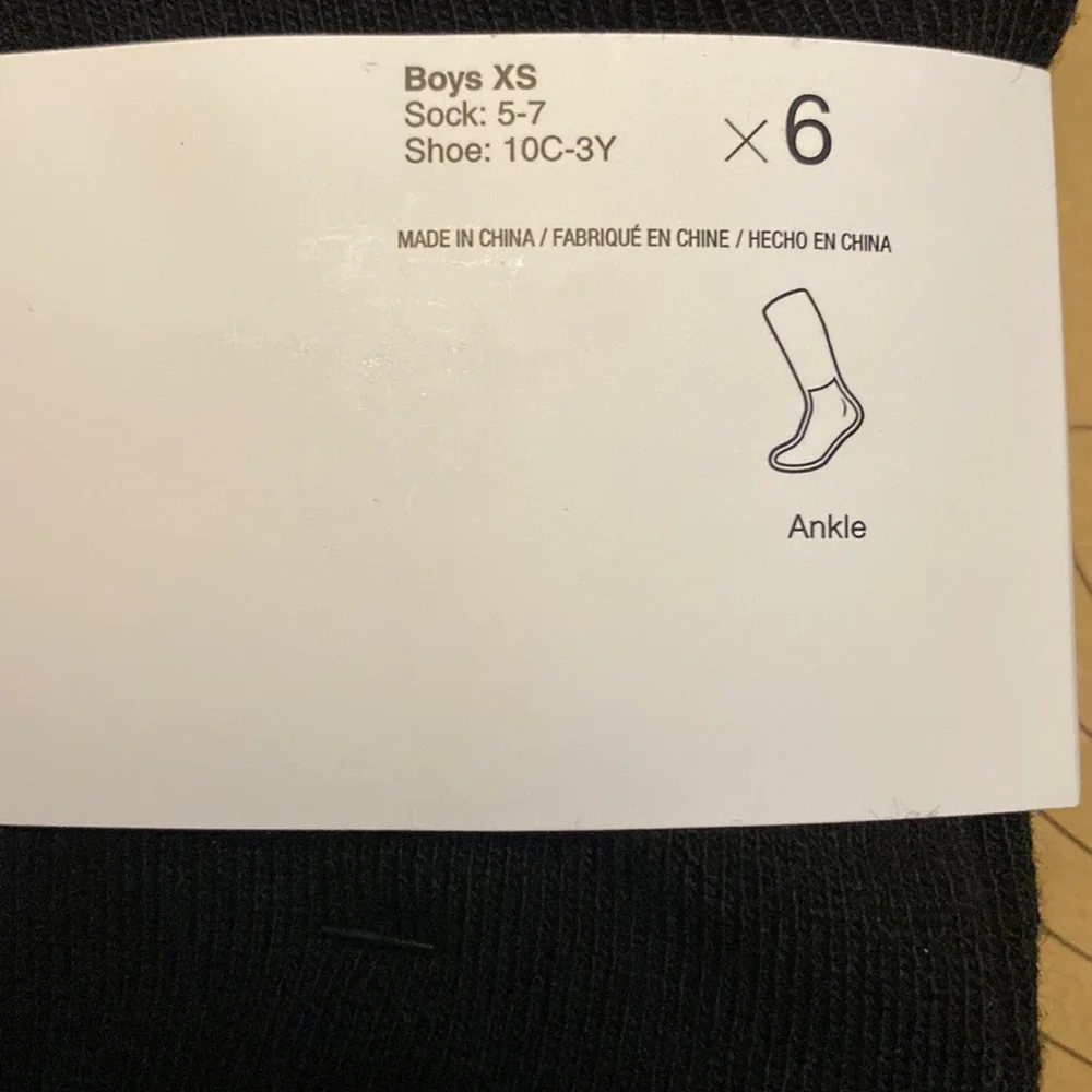 Kids Nike ankle socks 6 pairs